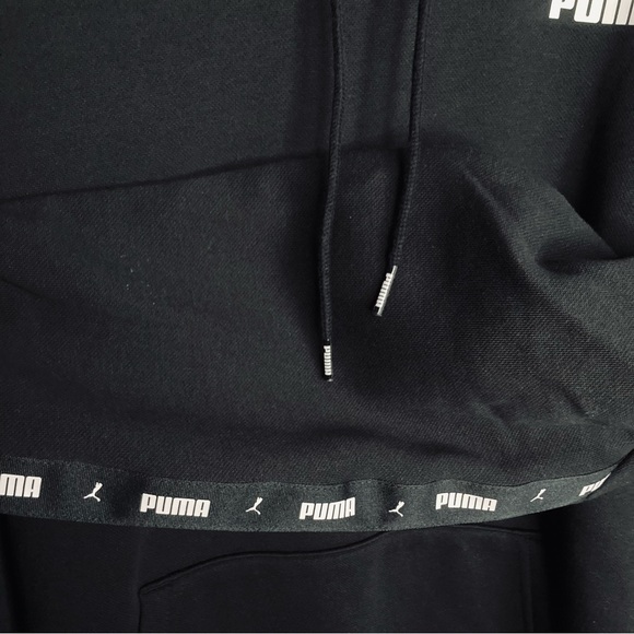 PUMA Essential Tape Hoodie Mens XXL 2X Black - Picture 4 of 7